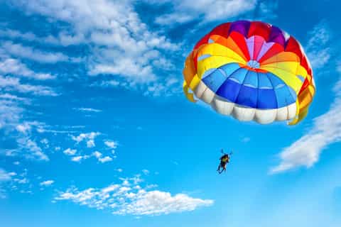 Nassau: Double Parasail Over Cabbage Beach
