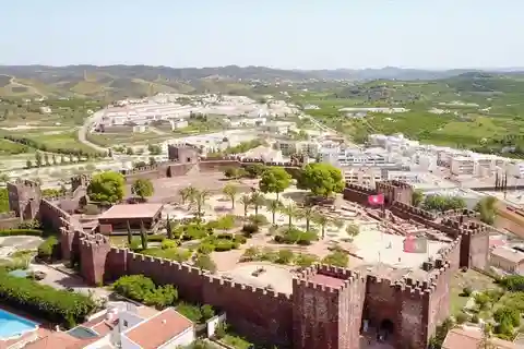 Silves Castle and Old Town with Chapel of Bones