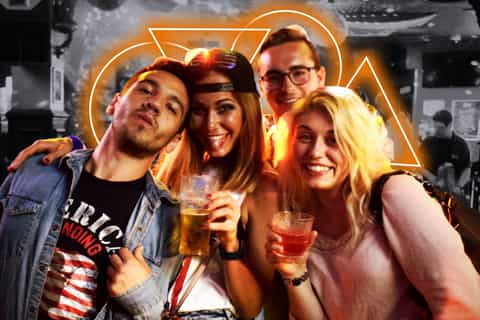Central London Bar Crawl and Nightlife Tour