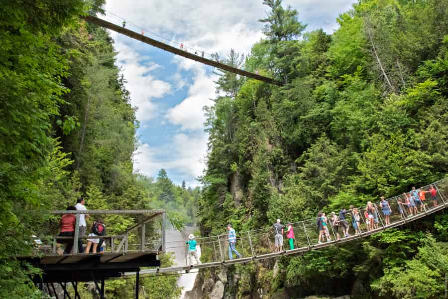 Canyon Sainte-Anne: Eintrittskarte für den Park. Foto: GetYourGuide Canyon Sainte-Anne: Eintrittskarte für den Park. Foto: GetYourGuide