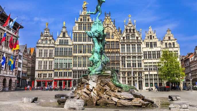 antwerp walking tour in english