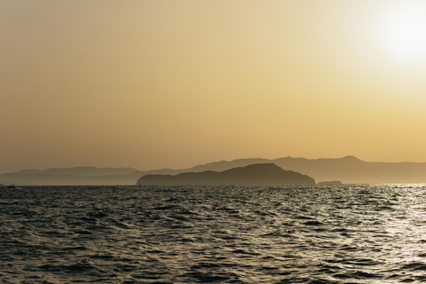 Chania: Sunset Boat Cruise with Guide
