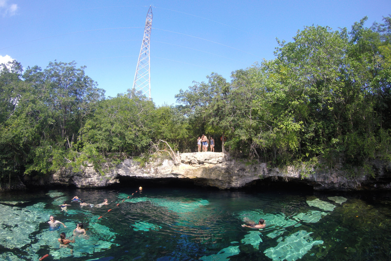 Cancún: snorkel con tortugas marinas y nado en cenote