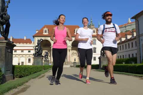 Sightseeing i Prag: 1-timmes joggingtur
