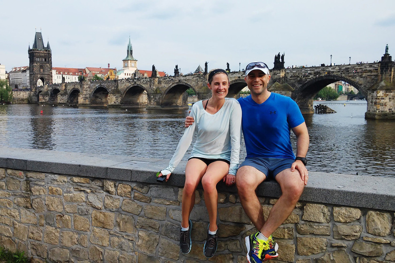 Sightseeing i Prag: 1,5-timmes kompakt löptur