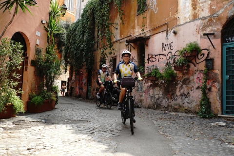 Rome In A Day Full-Day Tour van Electric-Assist BikeFranse Tour