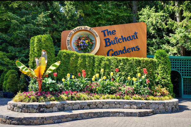 Jardins de Butchart: Destaques da Floração de Primavera e Verão (1–5 pessoas)
