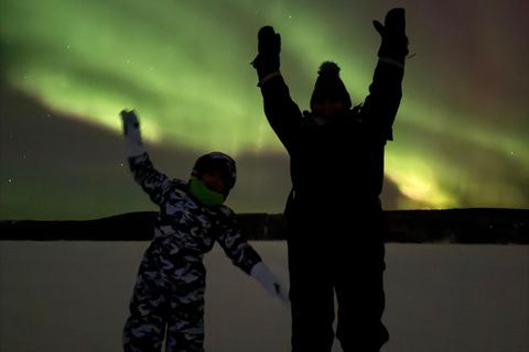 Kiruna: Small-Group Northern Lights Chase with Fire Dinner Private Northern Lights Chase with Fire Dinner & Photos