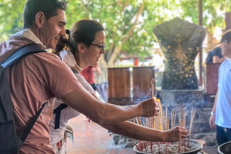 Desde Bangkok: tour del mercado flotante y Ayutthaya en españolTour en grupo: punto de encuentro en Rambutri Village Inn & Plaza