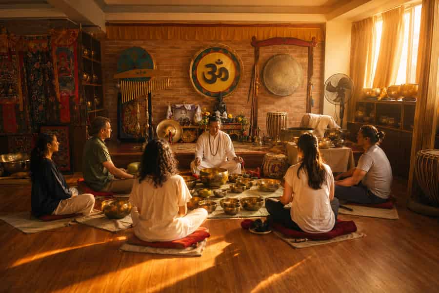 Kathmandu: Klangheilung für Trekker und Abenteurer. Foto: GetYourGuide