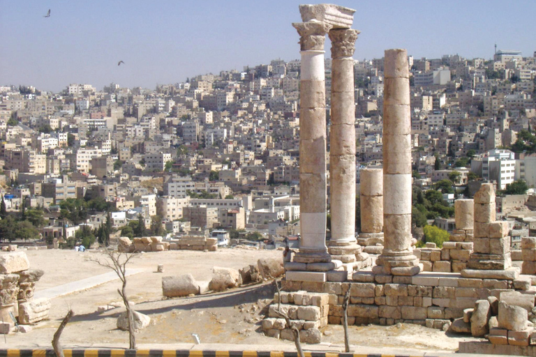 De la mer Morte : excursion d'une journée à Jerash et AmmanTransport et billets d'entrée