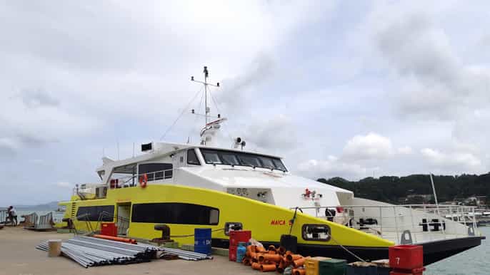 palawan ferry transfer mellan el nido och coron eticket