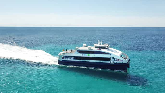 Desde Ibiza: Billete de ida y vuelta en ferry a Formentera