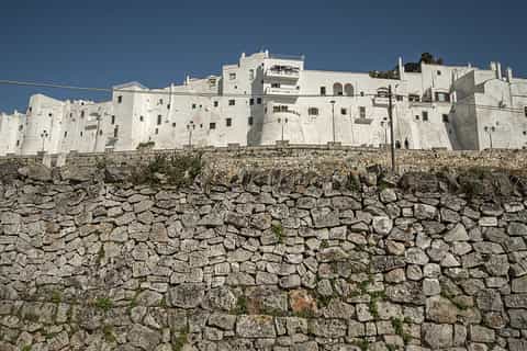 From Alberobello: Private Tour to Ostuni and Martina Franca