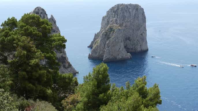 from sorrento capri afternoon and evening tour