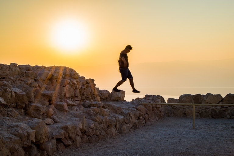 Z Tel Awiwu: Masada o wschodzie słońca, Ein Gedi i wycieczka po Morzu MartwymZ Tel Awiwu: Masada o wschodzie słońca, Ein Gedi i wycieczka nad Morze Martwe