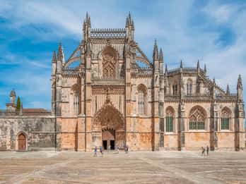 Entrada al Monasterio de Batalha
