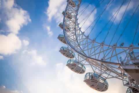 London: Billett til Madame Tussauds, London Eye og SEA LIFE