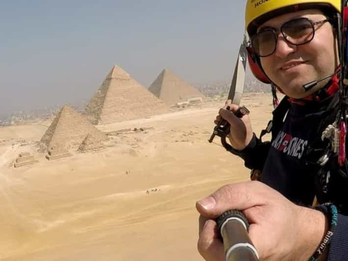 Cairo: Great Pyramids Of Giza Paragliding Experience | GetYourGuide