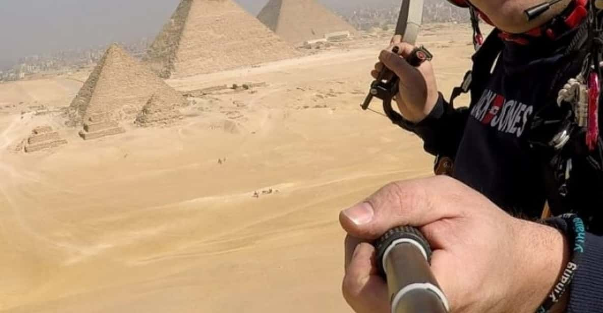 Cairo: Great Pyramids Of Giza Paragliding Experience | GetYourGuide