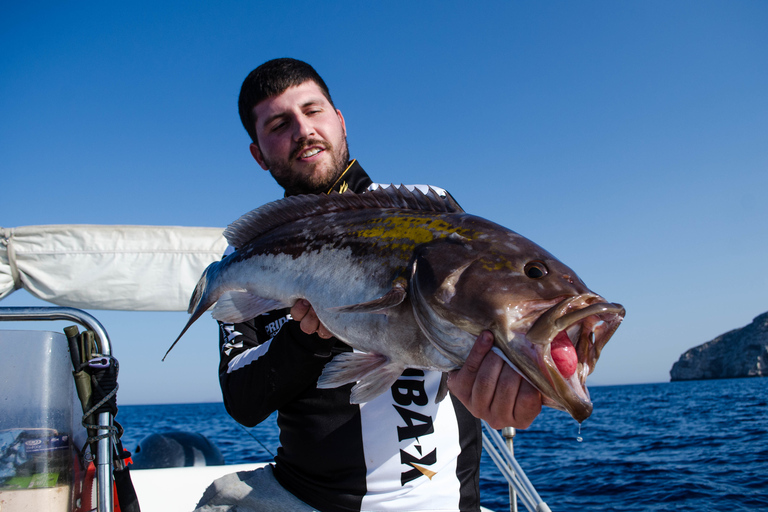 Kissamos: Excursión de pesca privada con aperitivos y bebidas