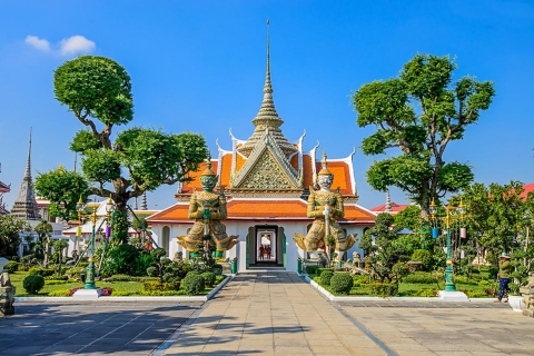 Grand Palace, Wat Pho und Wat Arun: Führung auf SpanischPrivate Tour: Abholung und Rückgabe vom Hotel