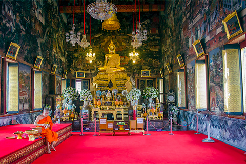 Grand Palace, Wat Pho i Wat Arun: wycieczka z przewodnikiem po hiszpańskuWycieczka w małej grupie: Miejsce spotkań na poczcie w Naphralan