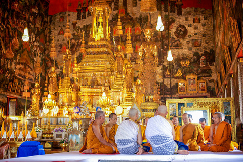 Grande Palácio, Wat Pho e Wat Arun: visita guiada em espanhol