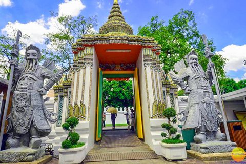 Grand Palace, Wat Pho och Wat Arun: guidad tur på spanska