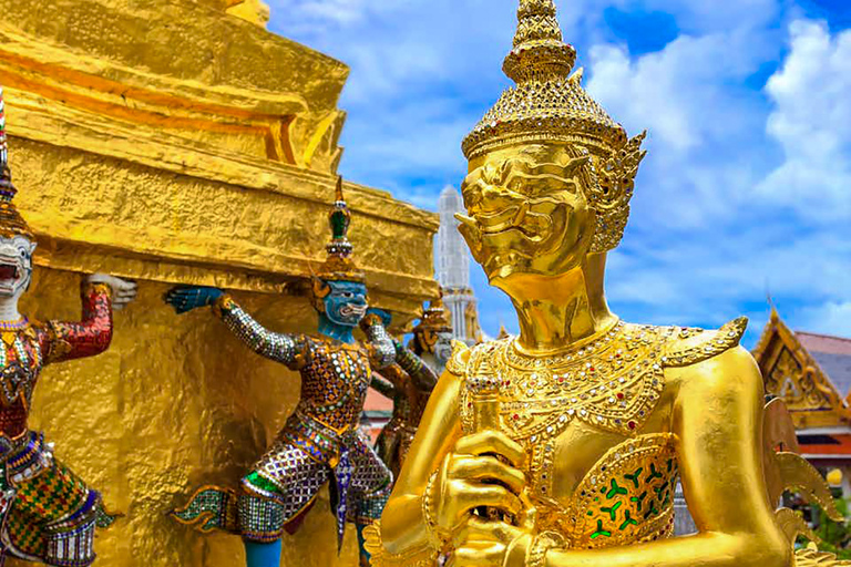 Grand Palace, Wat Pho und Wat Arun: Führung auf SpanischPrivate Tour: Abholung und Rückgabe vom Hotel