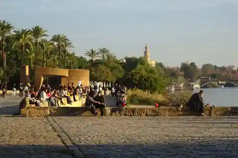 Sevilla: 2,5 timers kveldstur på elsykkel