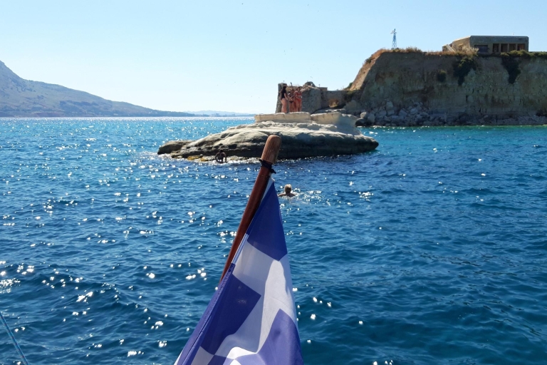 From Souda Port of Chania: Private Sailing Cruise with Meal Standard Option