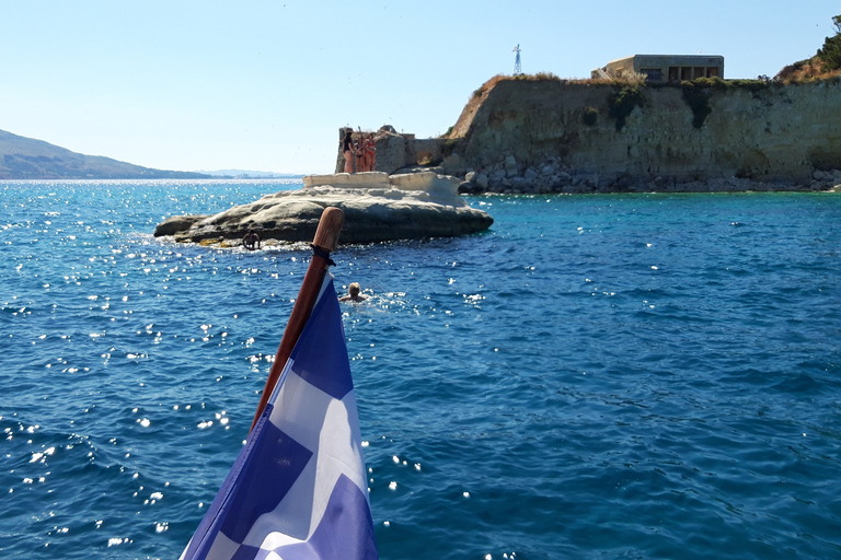 From Chania: Fully Private Sailing Cruise with Meal & Drinks
