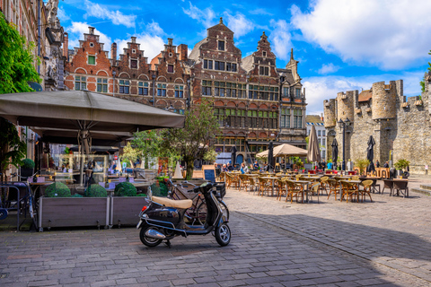 Depuis Bruxelles : visite guidée d'une journée de Gand en espagnol