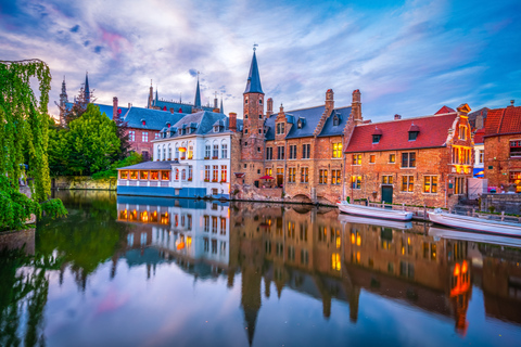 De Amsterdã: Viagem de 1 dia a Bruges em espanhol