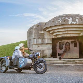 From Bayeux: Normandy D-Day Half-Day Tour by Vintage Sidecar