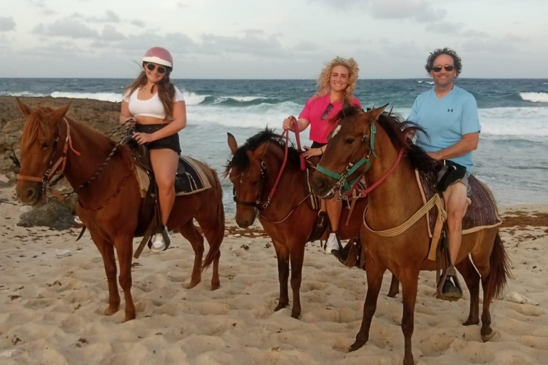 Park Narodowy Aruba Arikok i prywatna wycieczka konna na plażyPlaża do jazdy konnej i Park Narodowy Arikok