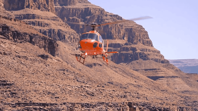 grand canyon west rim vip tour with helicopter boat ride