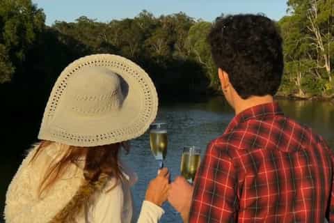 Brunswick River: Sunset Eco Rainforest River Cruise