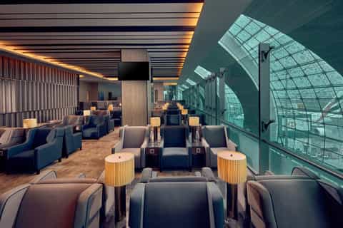 Dubai: Inngang til International Airport Premium Lounge