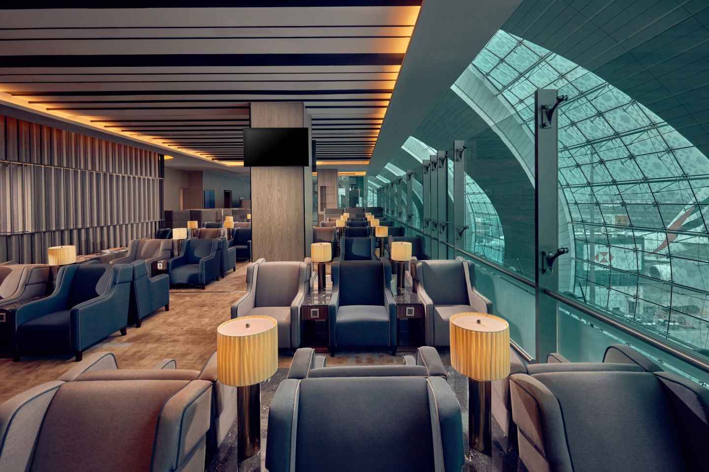Dubai: Eintritt in die Lounge des internationalen Premium-Flughafens