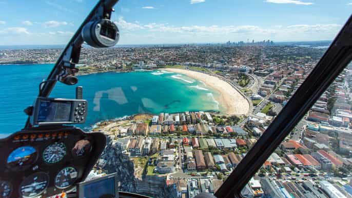 porto di sydney volo privato in elicottero con trasferimento