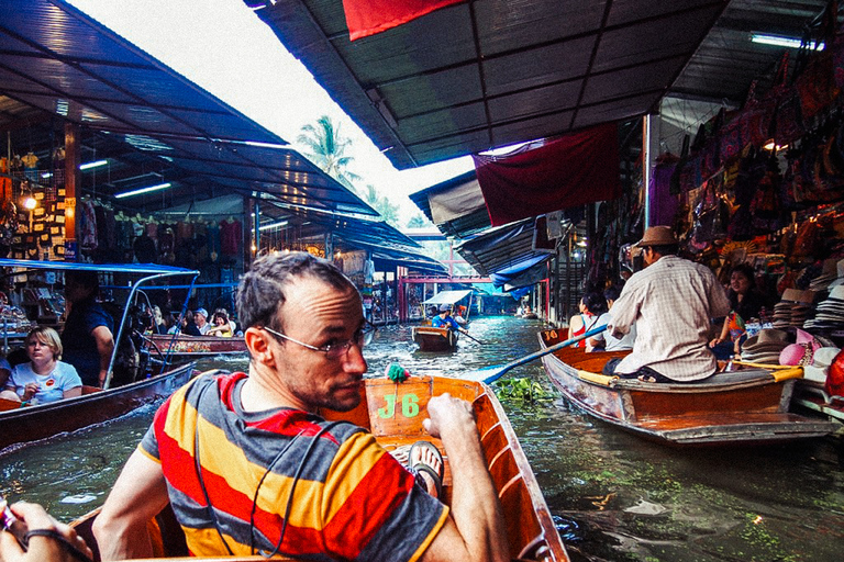 Grand Palace, Damnoen Floating Market &amp; Maeklong Market TourSmall Group Tour with Meeting Point