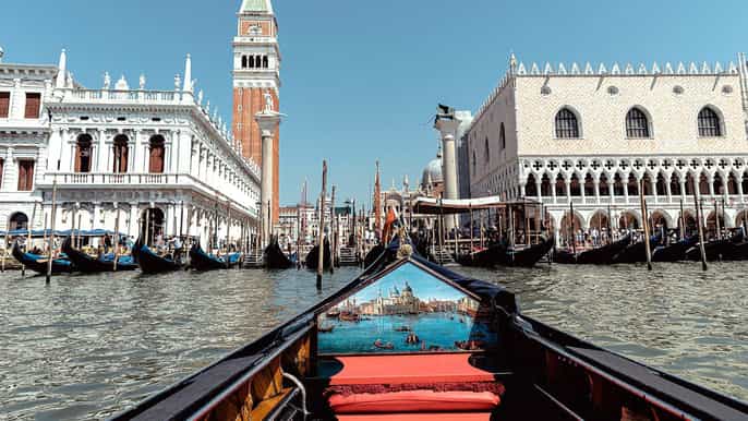 venice shared gondola ride in st. marks area