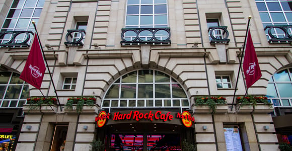 Picadilly Circus: Mittags- oder Abendmenü im Hard Rock Cafe