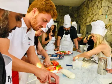 Sorrento: Italienischer Kochkurs mit Transfer