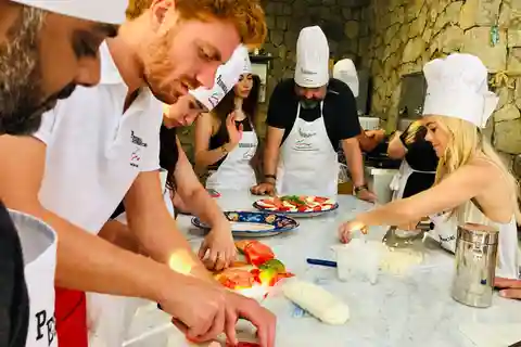 Sorrento: Italiensk madlavningskursus med transfer