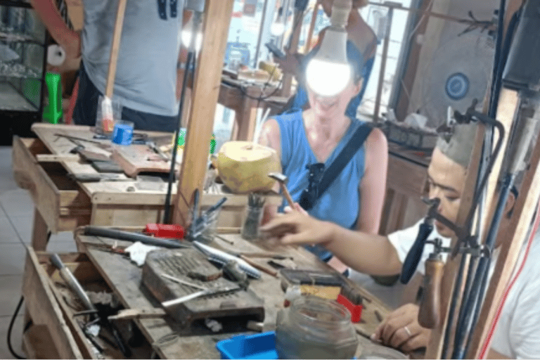 巴厘岛：银器制作课程和乌布艺术市场之旅