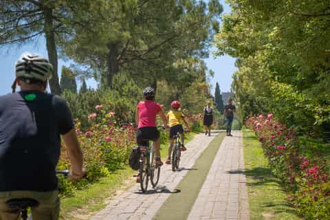 Verona: Parco Sigurta Bike Tour with Traditional Lunch