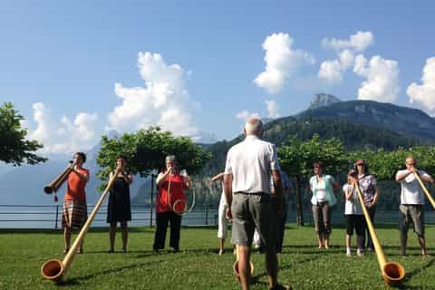 Lake Lucerne: Hidden Gems Day Trip with Alphorn Lesson